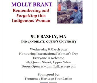 Molly Brant – Remembering and Forgetting this Indigenous Woman