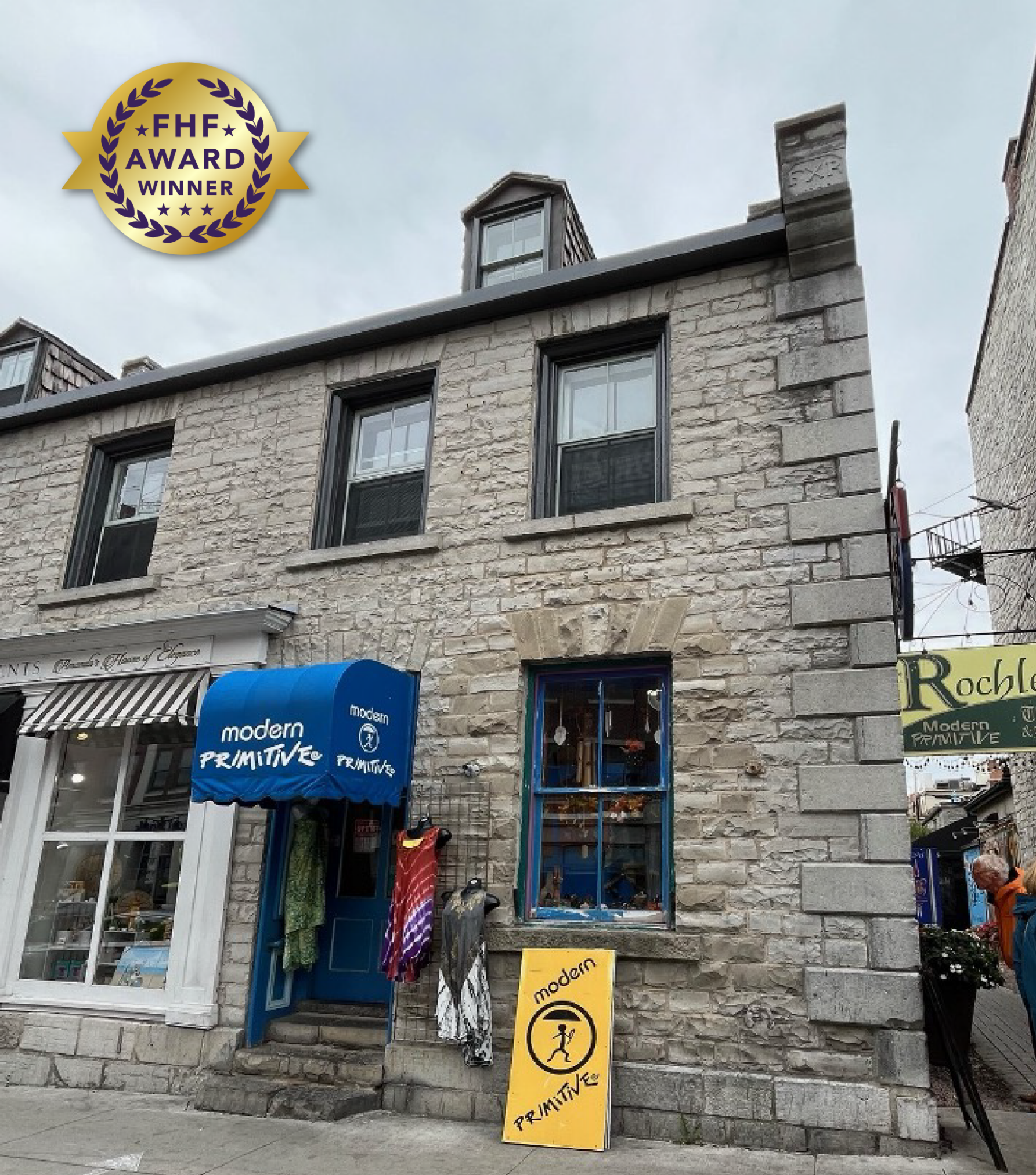 72 Princess Street, known as the Rochleau Building, is one of the oldest in downtown Kingston