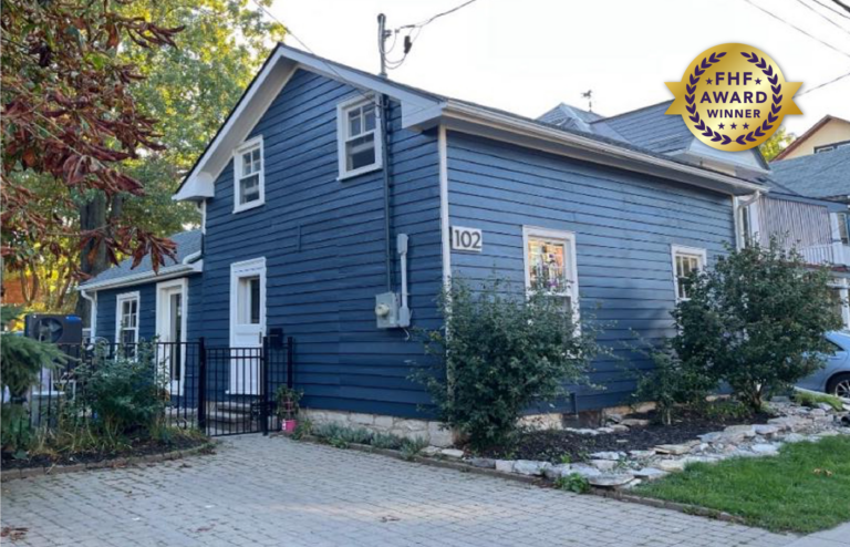 Formally 42 Wellington Street simple wood construction from the early 1800's